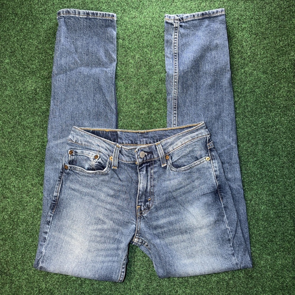 Levi's 511 Denim Blue Jeans Men's Size 28x32 Slim Fit G12